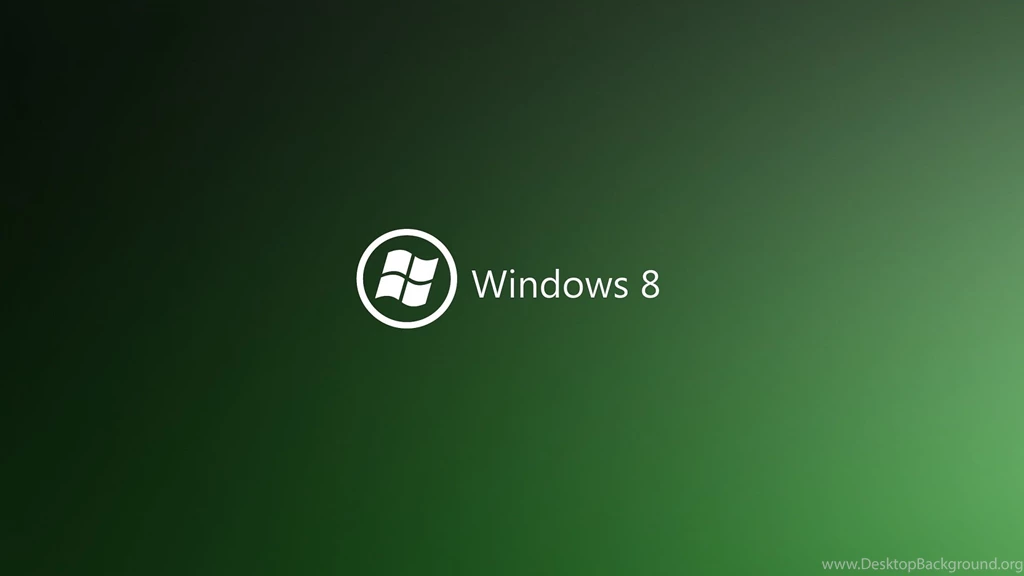 Windows 8 Green Simple Wallpapers