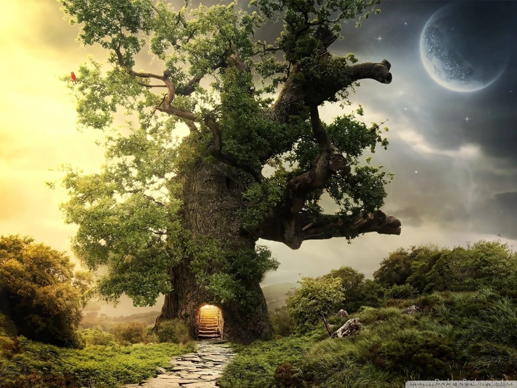 Tree House HD Desktop Wallpapers : Fullscreen