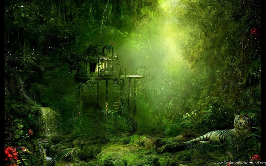 I Love Tree House: The Jungle Tree House Wallpapers 1680x1050