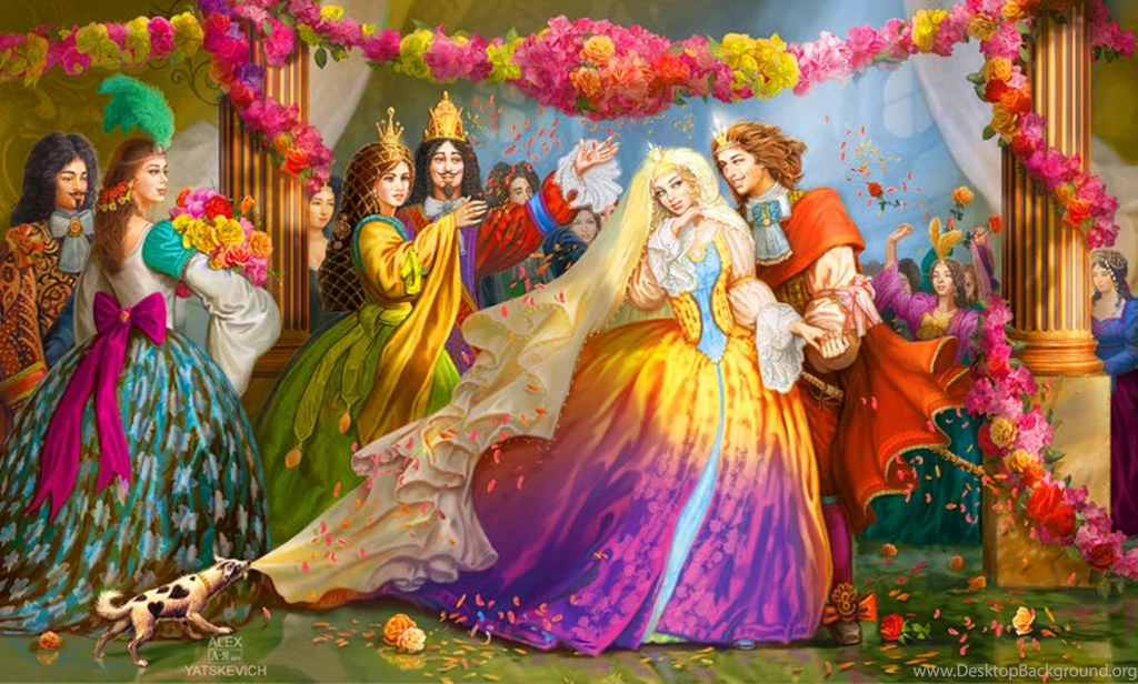 Sleeping Beauty Love Digital Lady Tale Abstract