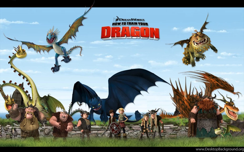 How To Train Your Dragon Characters 1280x800 HD 16/10 ...