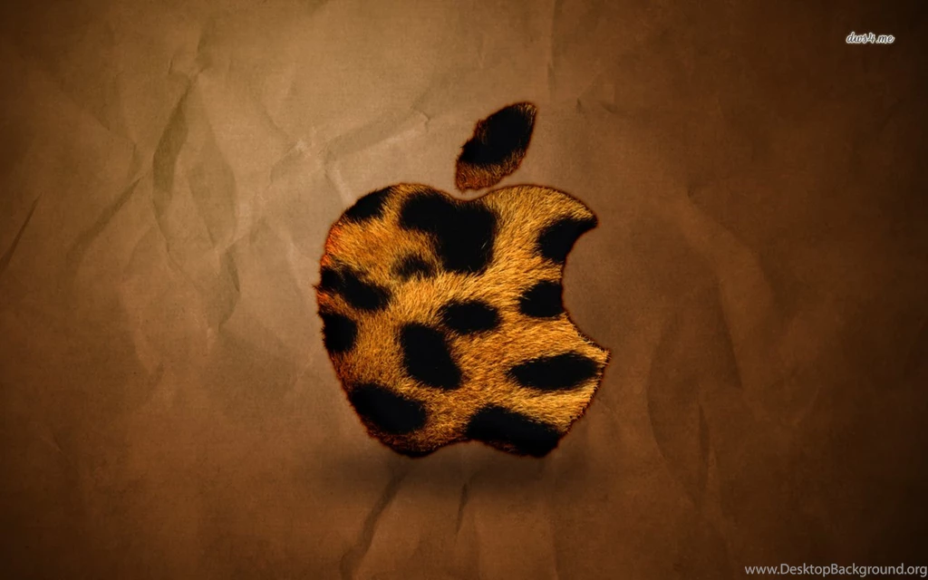 Leopard Skin Apple Wallpapers   Computer Wallpapers