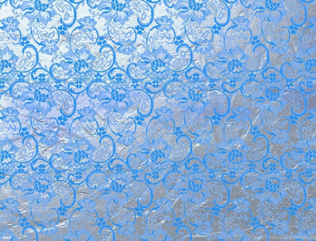 BLUE AND SILVER PATTERN WALLPAPER   (