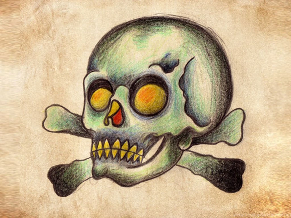 Free Designs Skull Cross Bones Tattoo Wallpapers