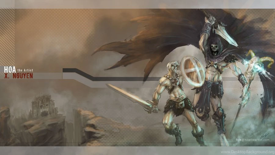 He Man Vs Skeletor By Hoabert On DeviantArt