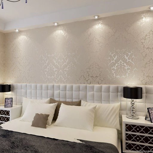 Popular Silver Damask Wallpaper Buy Cheap Silver Damask Wallpapers ...