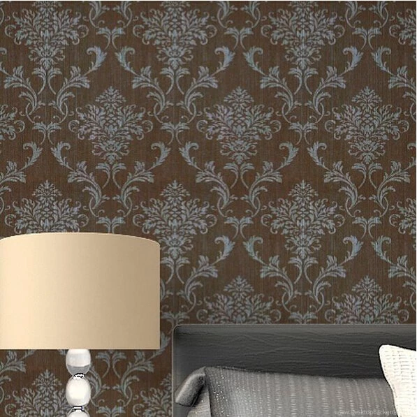 Compare Prices On Silver Damask Wallpaper Online Shopping/Buy Low ...