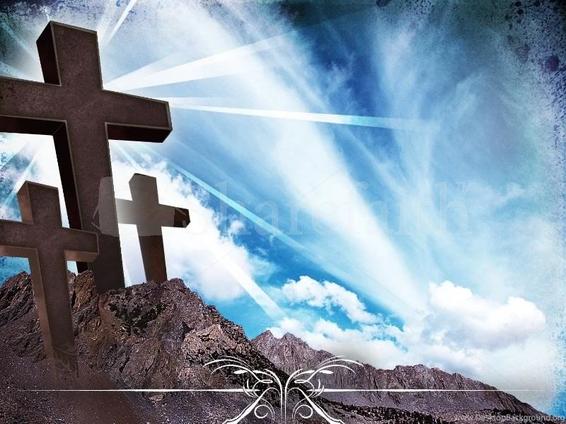 Reborn Church Powerpoint Template Desktop Background