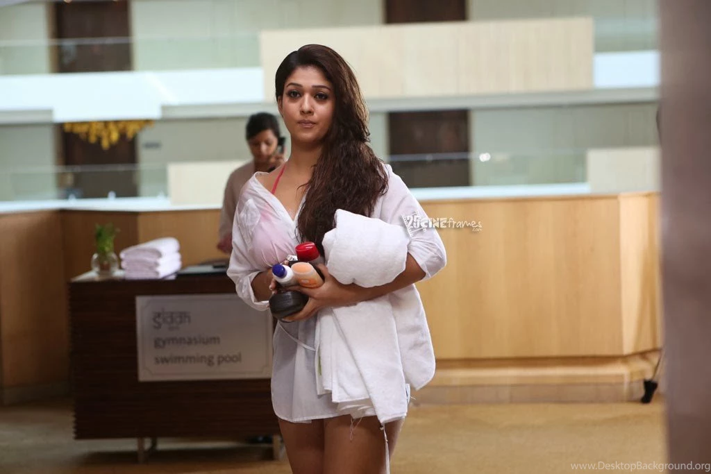 Nayantara Wet Hot HD Photos In Aarambam