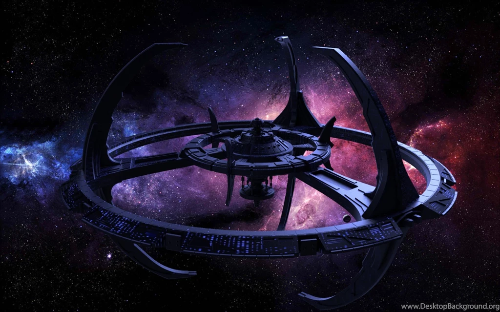 DEEP SPACE NINE Star Trek Futuristic Television Sci fi Spaceship ...