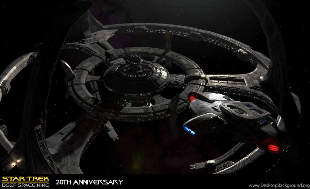 DEEP SPACE NINE Star Trek Futuristic Television Sci fi Spaceship ...