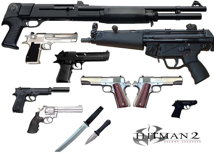 Image Detail For Hitman 2 Guns High Definition Wallpapers ...