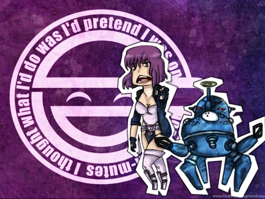 Wallpapers Tachikoma Motoko Chibi By Pokabulrai On DeviantArt