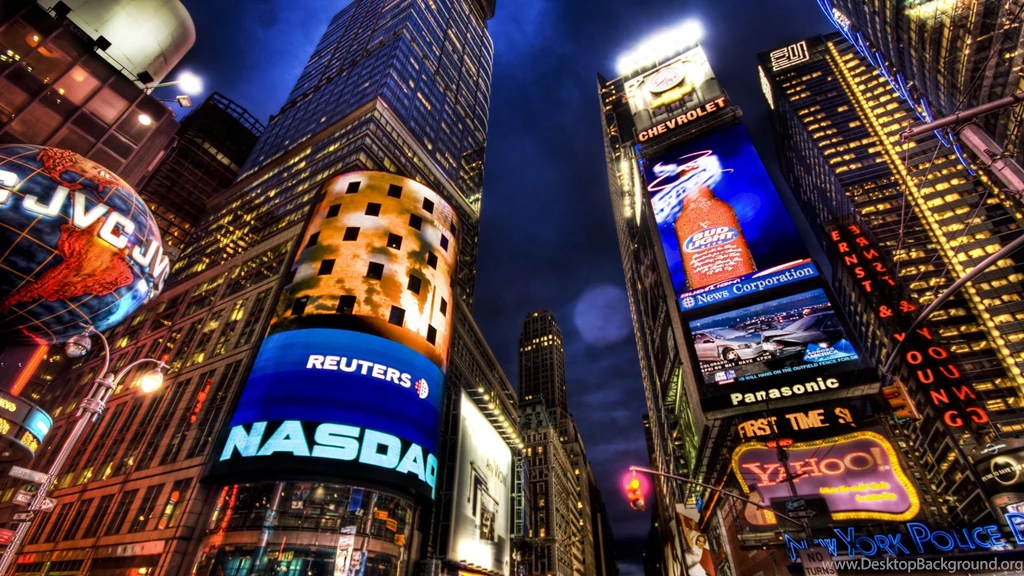 Nasdaq Stock Market New York Cityscape Wallpapers Desktop ...