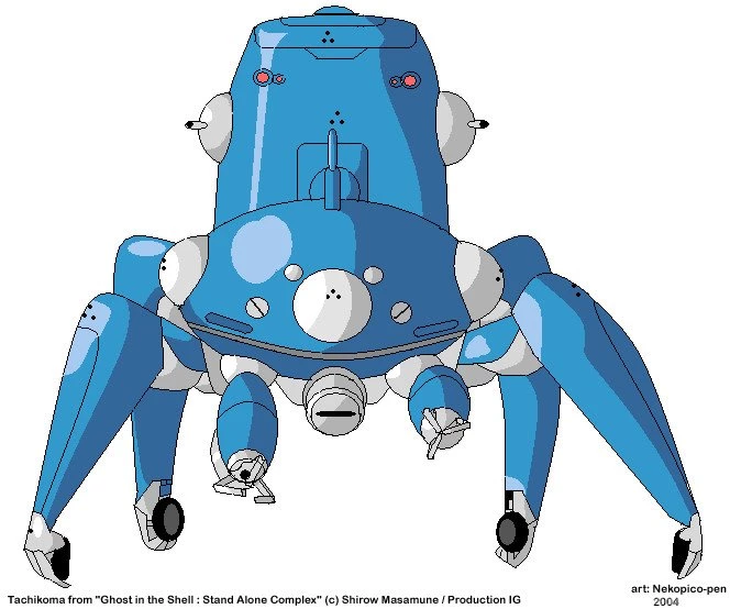 Tachikoma By Nekopico pen On DeviantArt