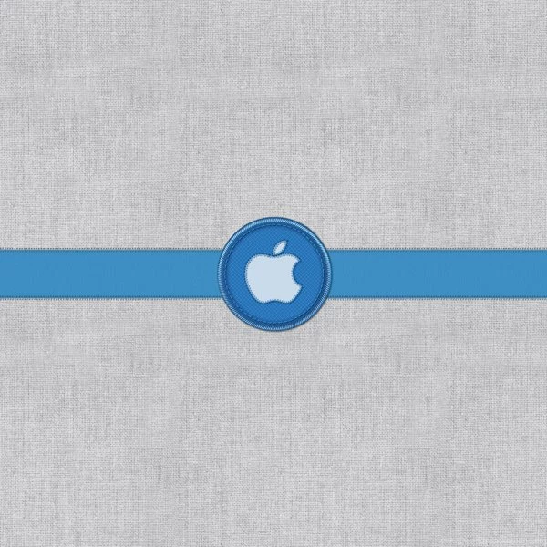iPad Wallpapers + Blue, Logos, Apple, Mac, Computers, Grey, By ...