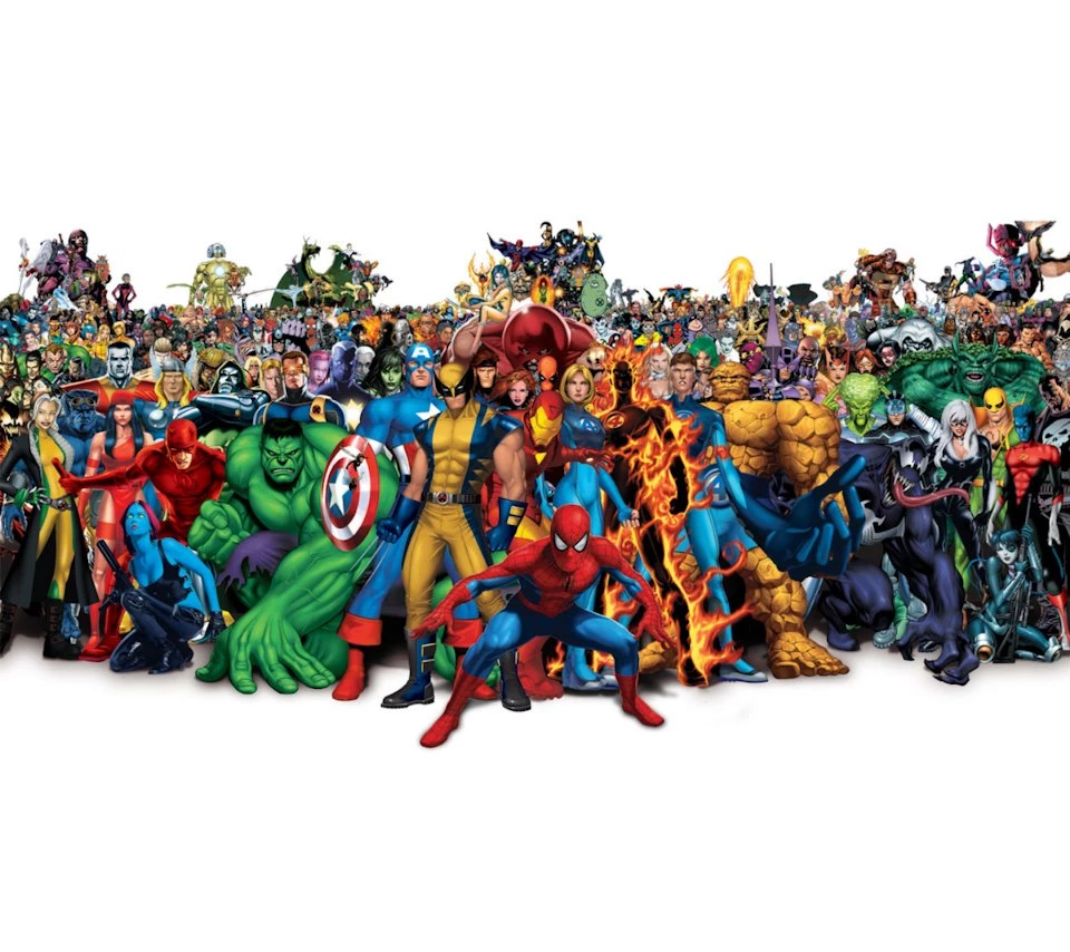 Photo "Marvel Heroes" In The Album "Anime / Cartoons Wallpapers ...