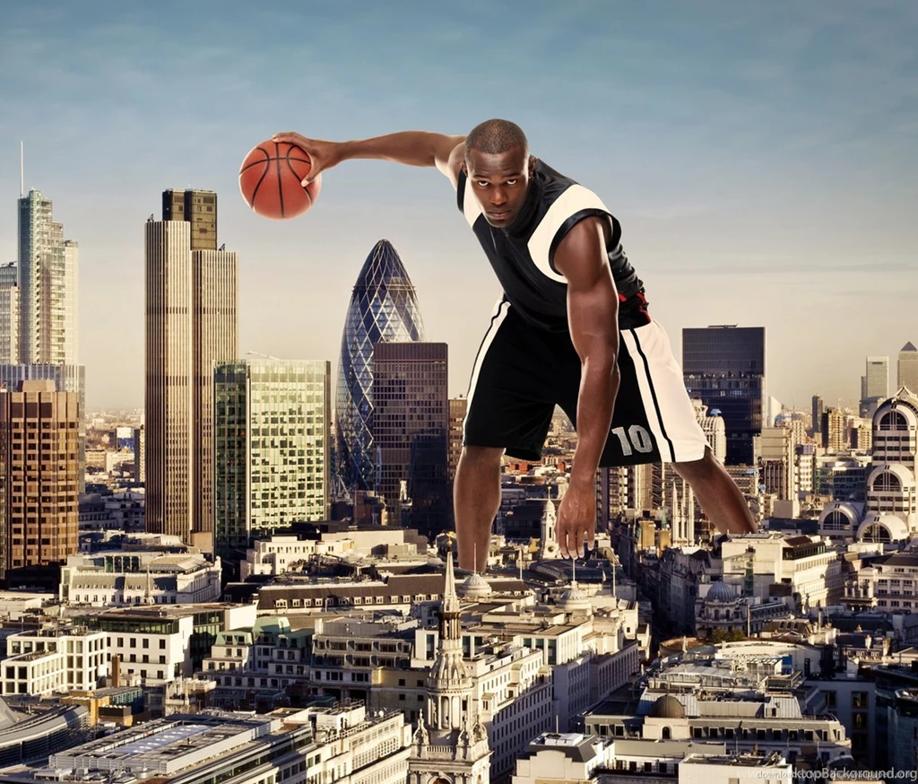 Playing Basketball
