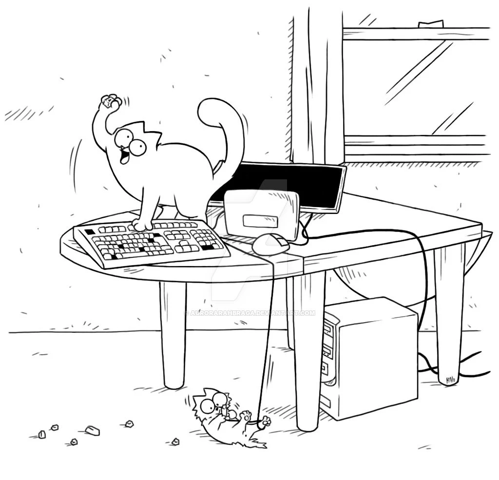 Simons cat official DeviantArt Gallery