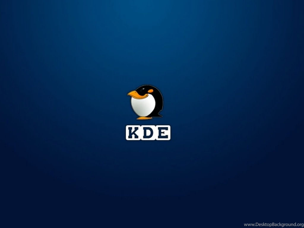 Tux The Pinguin And K Desktop Environment Wallpapers Kde Backgrounds ...