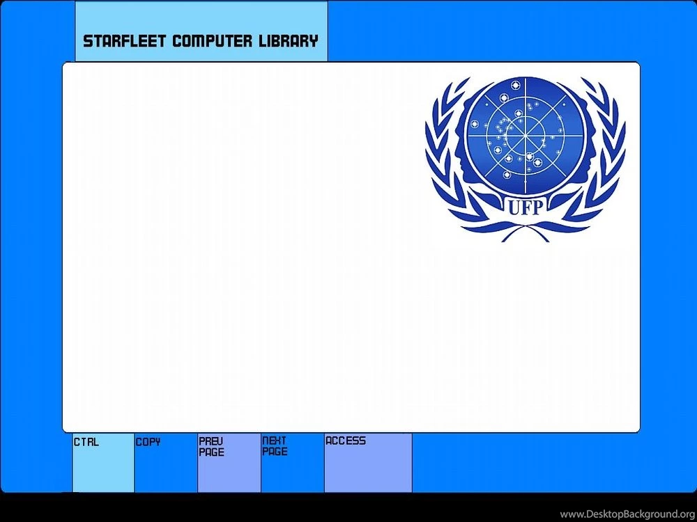 Wallpapers Star Trek TOS Computer Display By Orion24 Customize.org