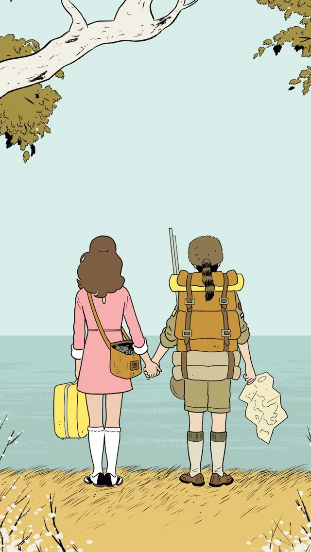 An iPhone 5 Wallpaper, Using Adrian Tomine's...