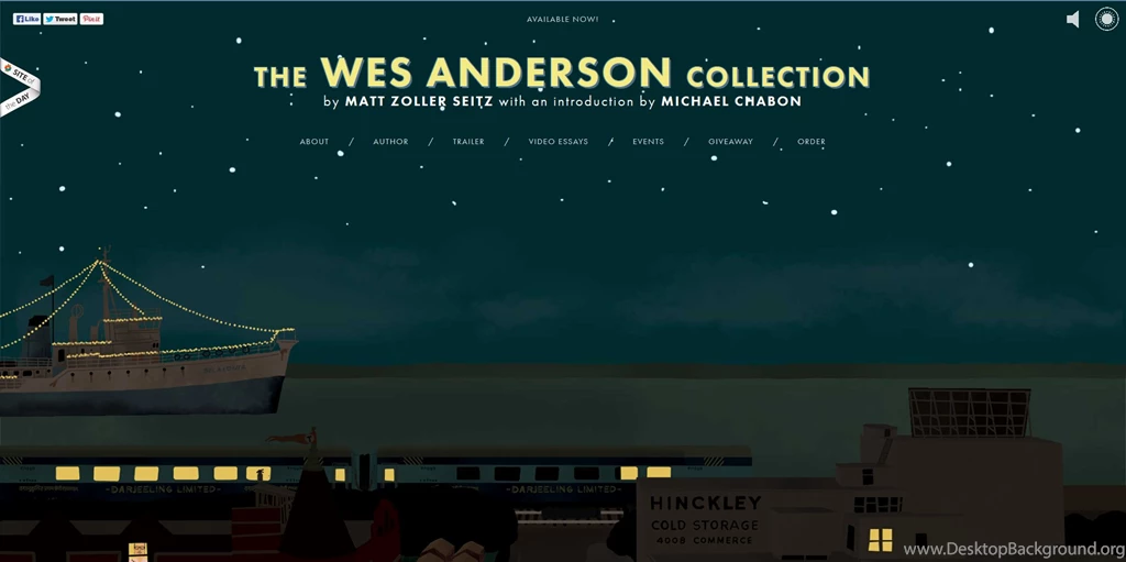 Awesome Web Design Of The Week — The Wes Anderson Collection ...