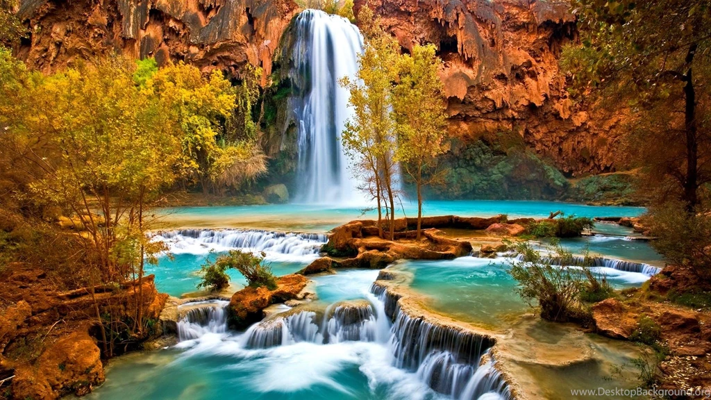Landscapes Autumn Fall Trees Rivers Wallpapers