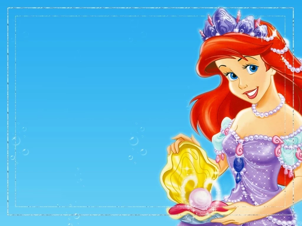 Disney Princess Ariel Mermaid Wallpaper.