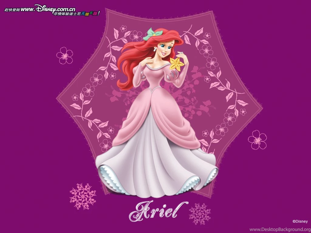 Ariel, The Little Mermaid Wallpapers Disney Princess Wallpapers ...