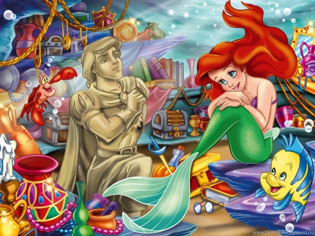 Ariel, The Little Mermaid Wallpapers Disney Princess Wallpapers ...