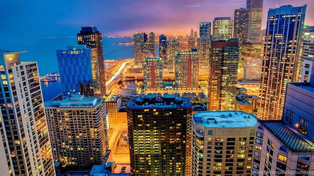 1600x900 Chicago City Skyscrapers Wallpapers