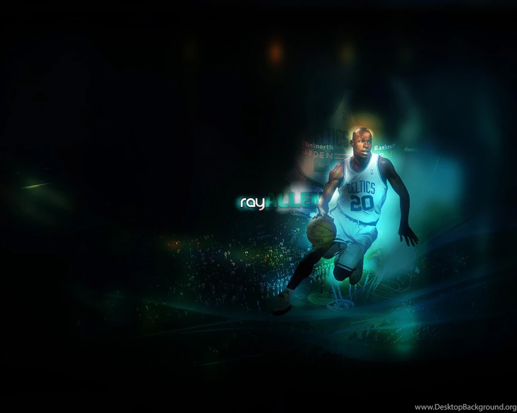 Ray Allen Celtics Dribbling Wallpapers