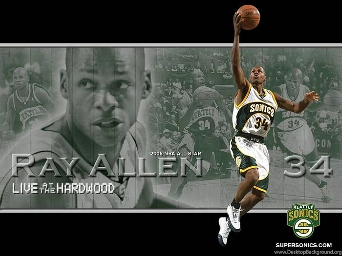 Seattle Sonics   Ray Allen Pictures 3   Wallcoo.net
