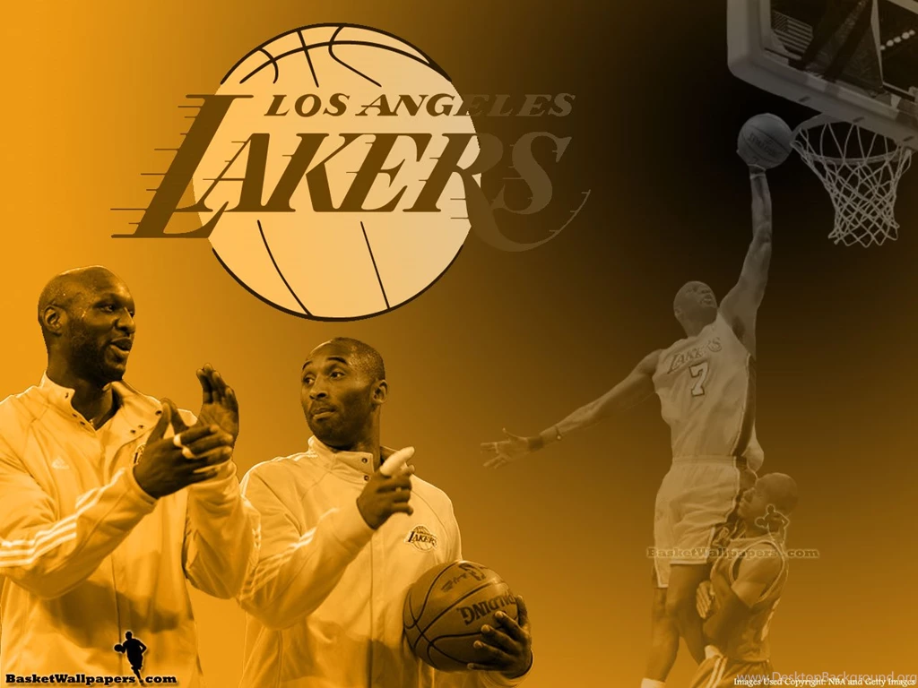 Lamar Odom Dunk Over Ray Allen Wallpapers