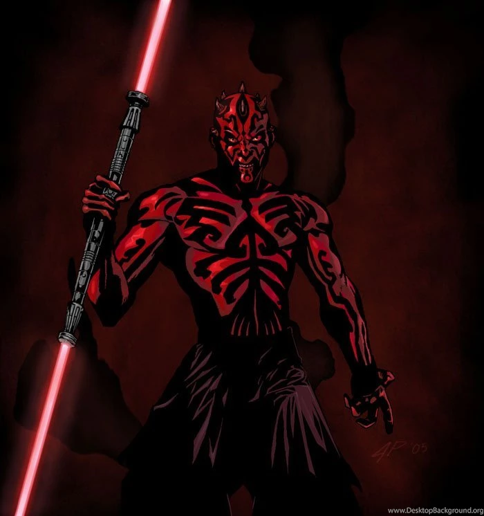 Darth Maul Vs General Grievous Wallpaper.