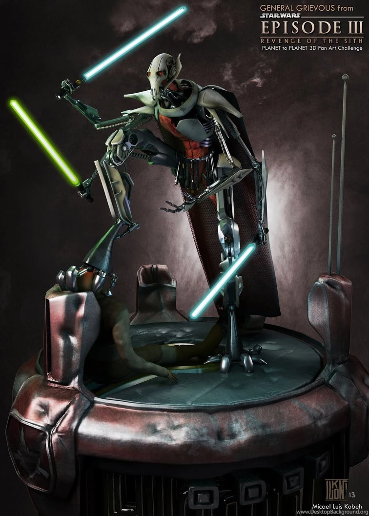 General Grievous By Lukomi On DeviantArt
