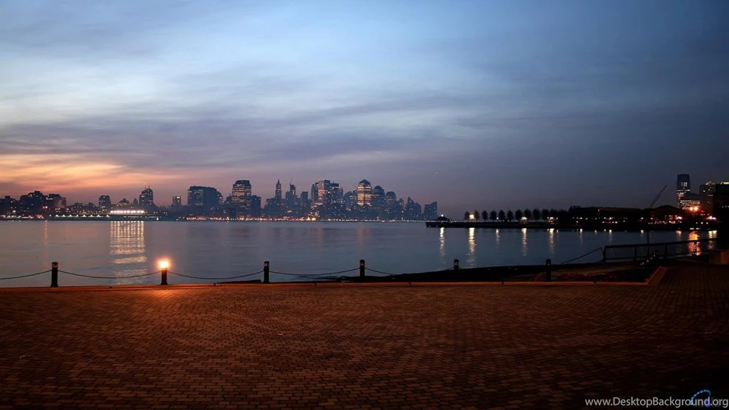 Download Wallpapers New York, Manhattan From New Jersey (1280 X 720 ...