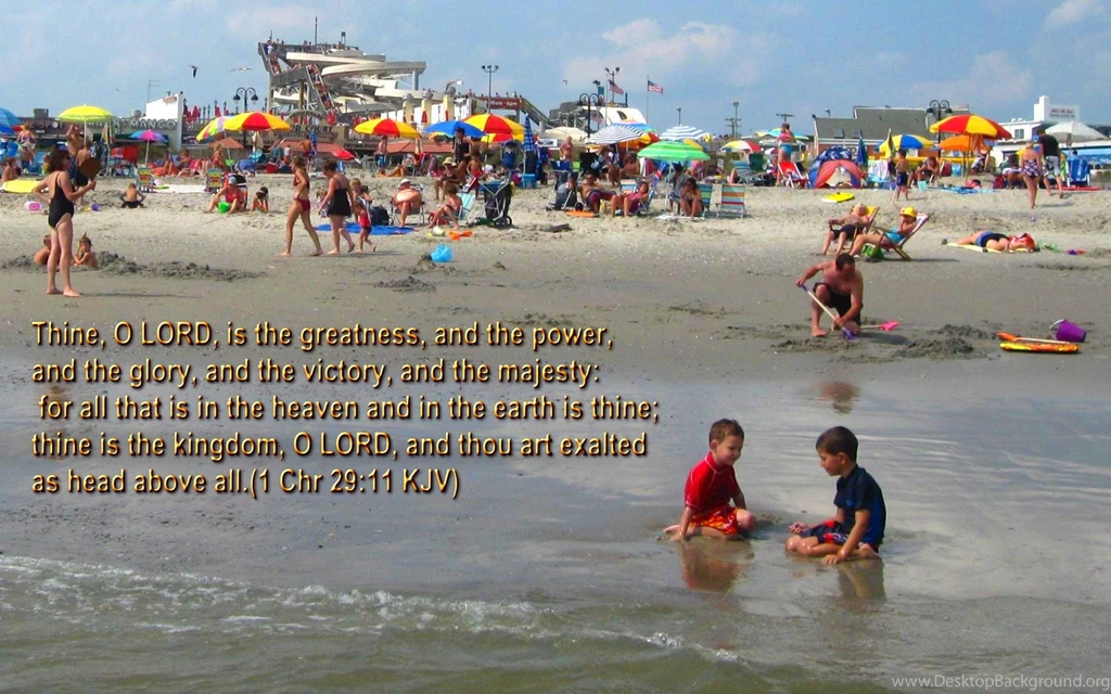 Ocean City New Jersey Bible Versed Wallpapers