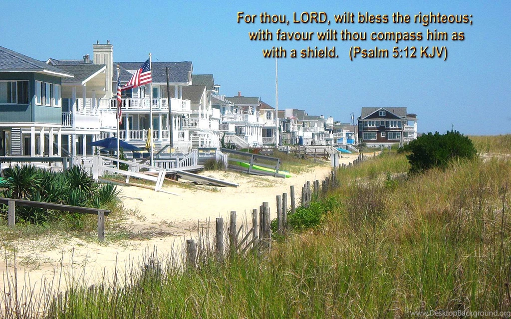 Ocean City New Jersey Bible Versed Wallpapers