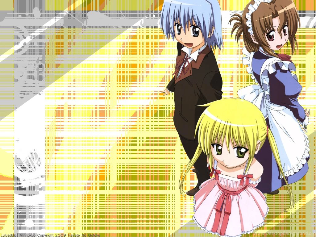 Nagi With Hayate And Maria! Hayate The Combat Butler Wallpapers ...