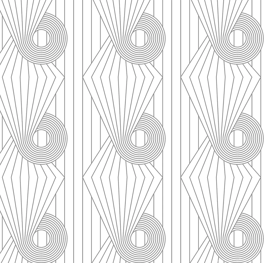 Erica Wakerly Minispiral Grey/white Wallpapers
