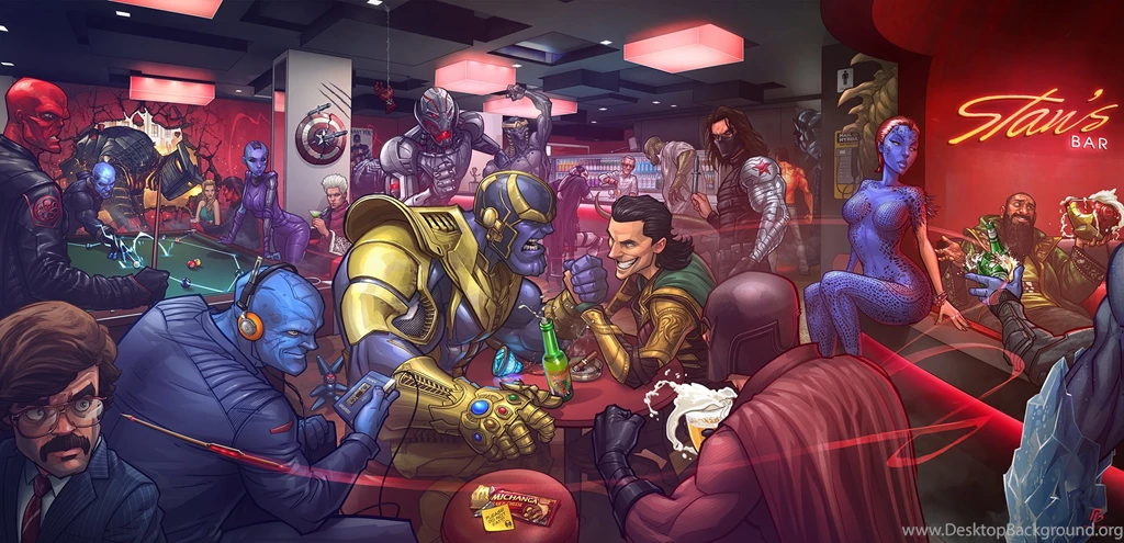 Marvel Villains By PatrickBrown On DeviantArt