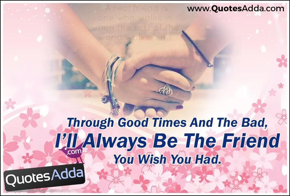 Best Hard Time Friendship Quotes And Sayings Images 2683