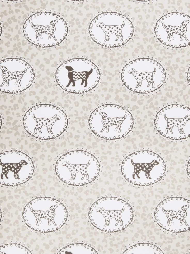 Trot Wallpapers In Color Stone From The Dana Gibson Collection For ...