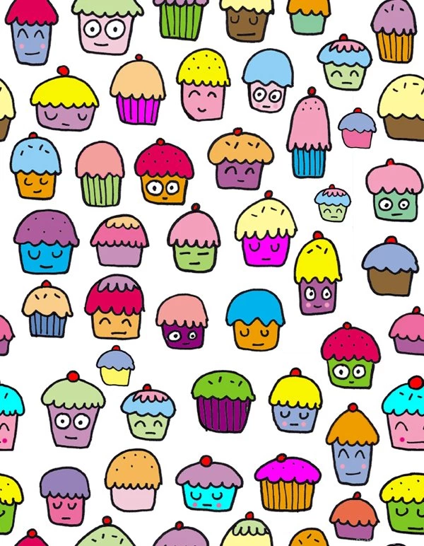 Twitter Backgrounds: New Cupcake Backgrounds Wallpapers