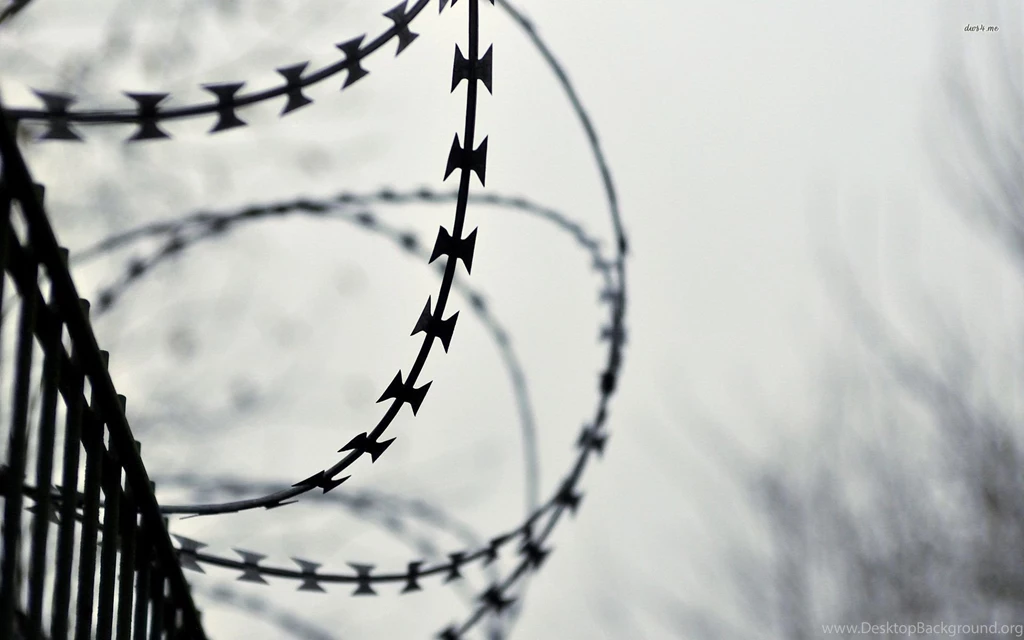Jestingstock.com Barbed Wire Fence Wallpapers