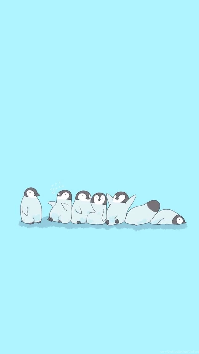 Penguins ★ Find More Minimalistic Wallpapers For Your