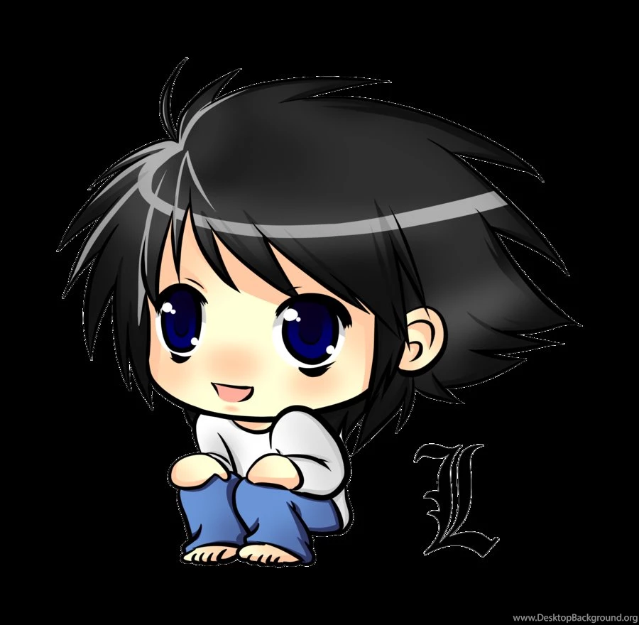 Death Note: Chibi L By Hahalyssa On DeviantArt