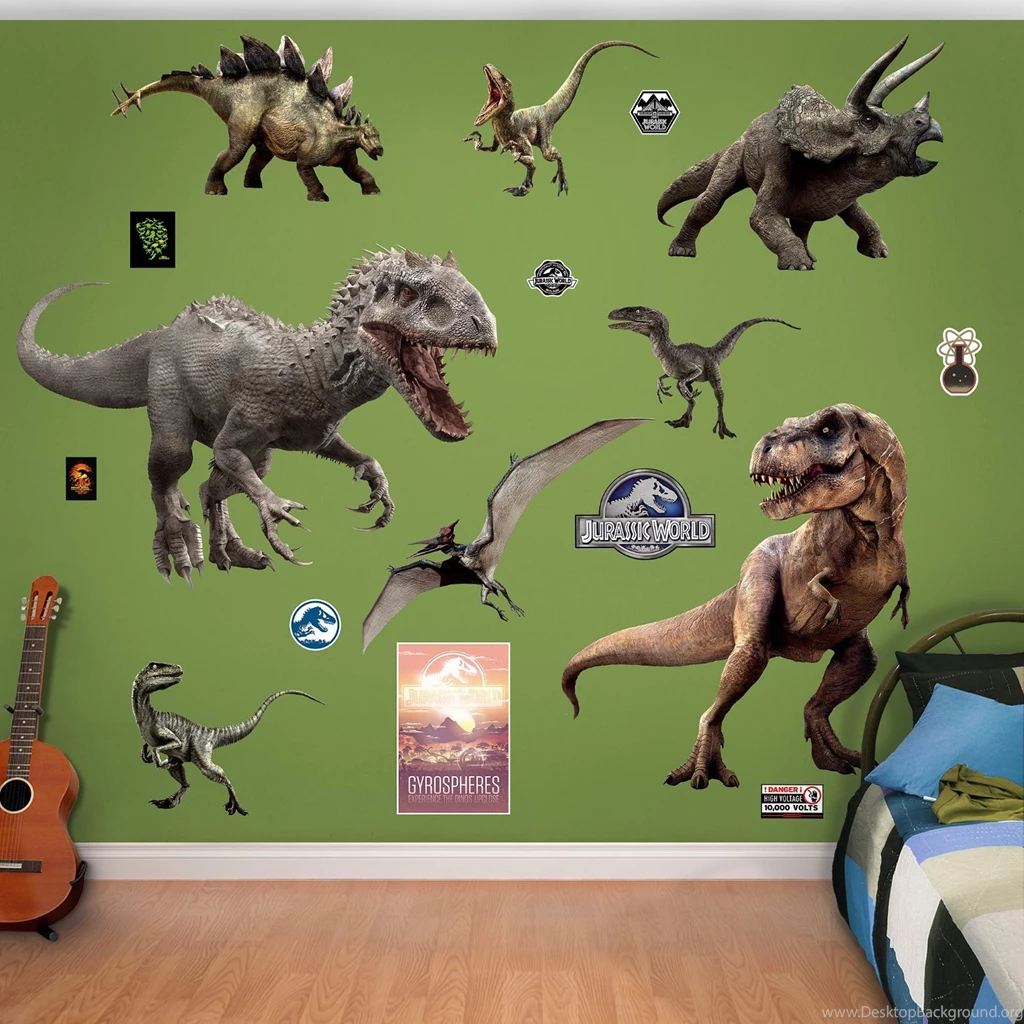 Amazon.com Fathead Indominus Rex Jurassic World Junior Peel And ...